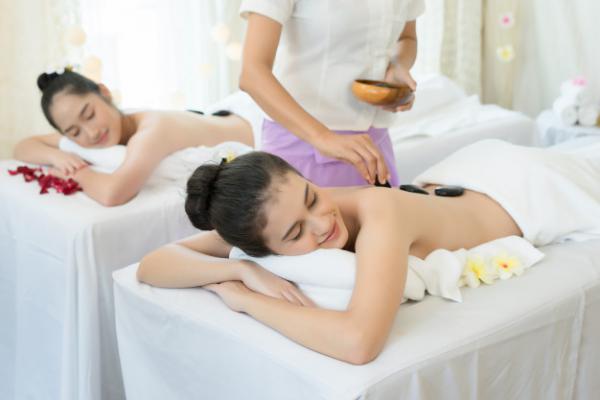 A gentle body massage